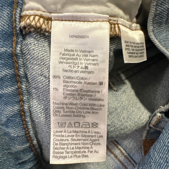 Madewell Jeans Womens 28 The Perfect Vintage Medium Wash Denim Distressed - Picture 7 of 12